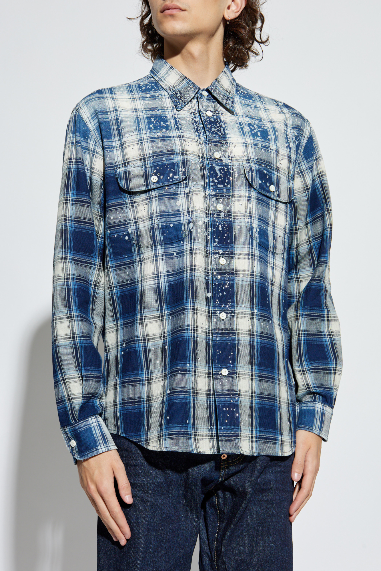 DSQUARED2 ラガーシャツ Dsquared2 Shirt with applications | Men's | Vitkac